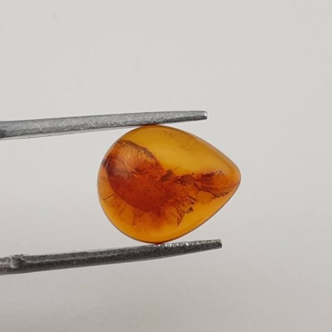 Bursztyn bałtycki para kaboszonów 12x10 mm nr 158 Bursztyn bałtycki para kaboszonów 12x10 mm nr 158