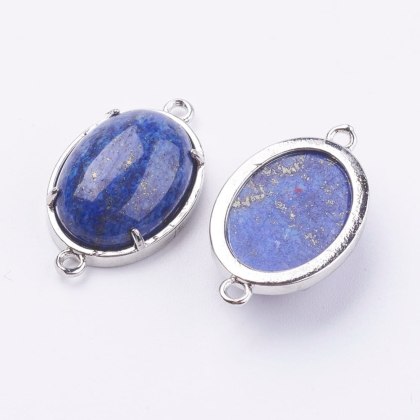 Lapis lazuli łącznik 25x15 mm 1 szt