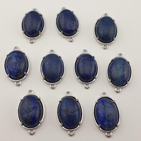 Lapis lazuli łącznik 25x15 mm 1 szt