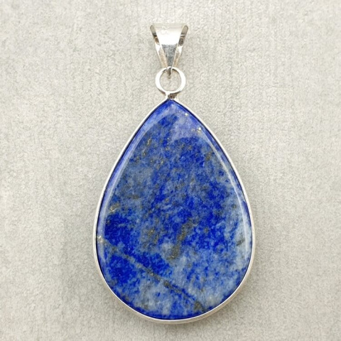 Lapis lazuli zawieszka 37x27 mm nr 72