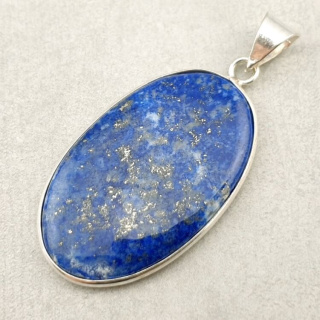 Lapis lazuli zawieszka 40x25 mm nr 90