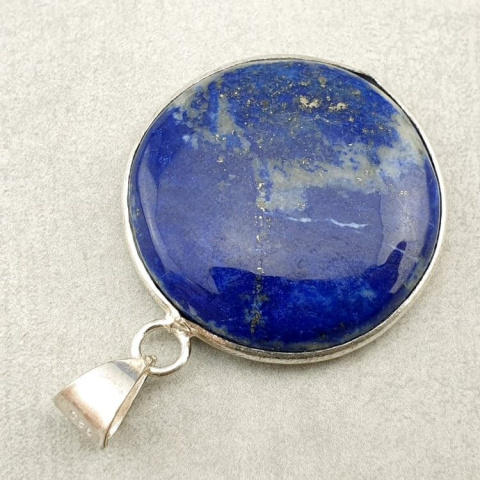 Lapis lazuli zawieszka fi 31 mm nr 92