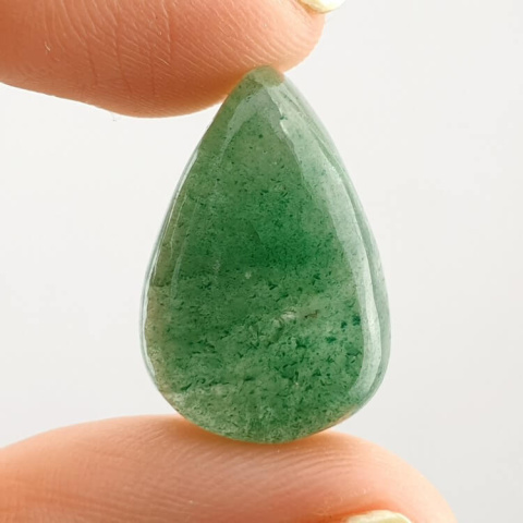 Jadeit zielony kaboszon 22x15 mm nr 68 Jadeit zielony kaboszon 22x15 mm nr 68
