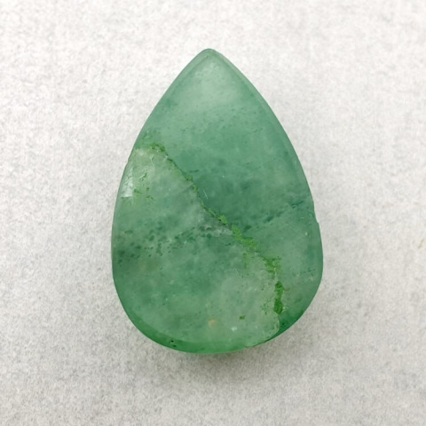 Jadeit zielony kaboszon 25x17 mm nr 63 Jadeit zielony kaboszon 25x17 mm nr 63