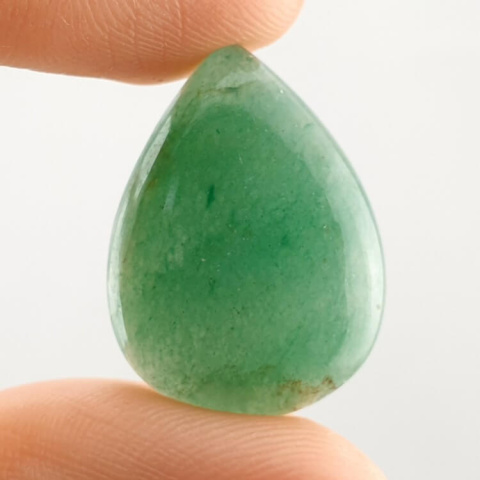 Jadeit zielony kaboszon 25x18 mm nr 25 Jadeit zielony kaboszon 25x18 mm nr 25