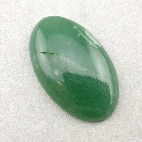 Jadeit zielony kaboszon 32x19 mm nr 38 Jadeit zielony kaboszon 32x19 mm nr 38