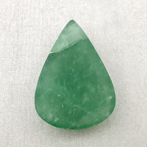 Jadeit zielony kaboszon 34x24 mm nr 36 Jadeit zielony kaboszon 34x24 mm nr 36