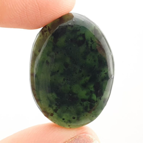Nefryt kaboszon 29x21 mm nr 91 Nefryt kaboszon 29x21 mm nr 91