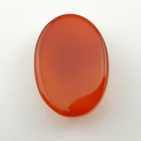Karneol kaboszon fasetowany 24x17 mm nr 13 Karneol kaboszon fasetowany 24x17 mm nr 13