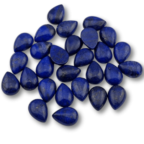 Lapis lazuli kaboszon łezka 18x13 mm 1 szt