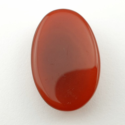 Karneol kaboszon fasetowany 28x18 mm nr 16 Karneol kaboszon fasetowany 28x18 mm nr 16