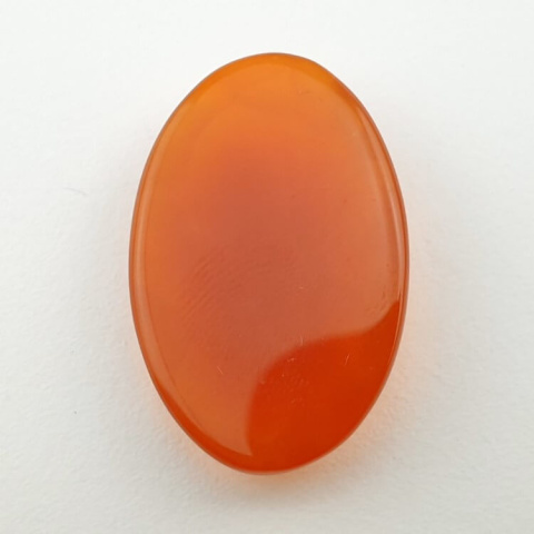 Karneol kaboszon fasetowany 28x19 mm nr 23 Karneol kaboszon fasetowany 28x19 mm nr 23