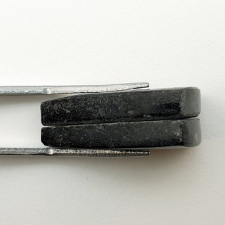 Nuummite para kaboszonów z dziurką 25x16 mm nr P305