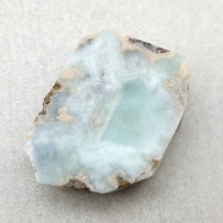 Larimar cięty surowy 24x19 mm nr 164