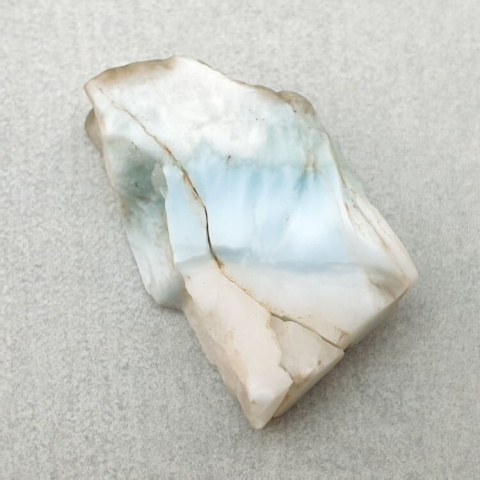 Larimar cięty surowy 26x18 mm nr 155