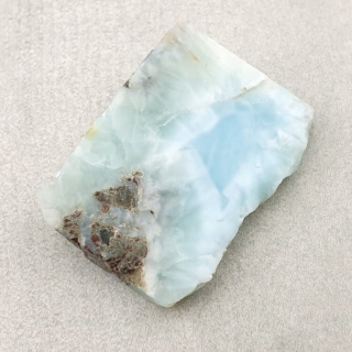 Larimar cięty surowy 26x20 mm nr 49