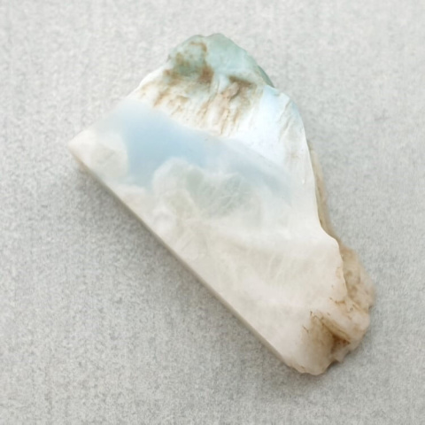 Larimar cięty surowy 27x16 mm nr 160