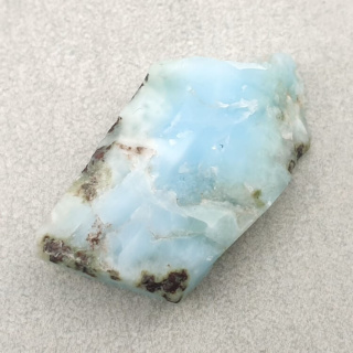 Larimar cięty surowy 27x16 mm nr 4