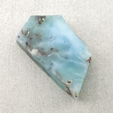 Larimar cięty surowy 30x15 mm nr 78