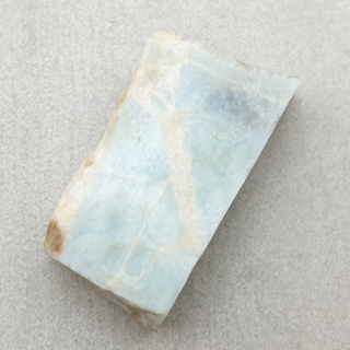 Larimar cięty surowy 32x16 mm nr 156