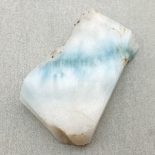 Larimar cięty surowy 32x22 mm nr 129