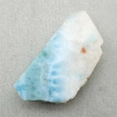 Larimar cięty surowy 38x19 mm nr 112