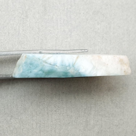 Larimar cięty surowy 38x19 mm nr 112