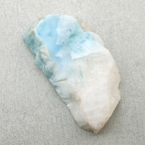 Larimar cięty surowy 38x19 mm nr 112