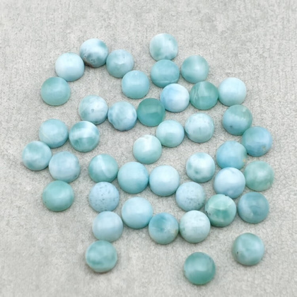 Larimar kaboszon fi 5 mm 1 szt