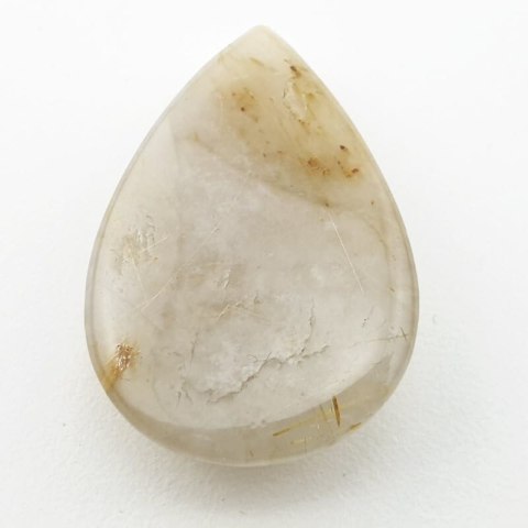 Kwarc z rutylem kaboszon 33x22 mm nr 1 Kwarc z rutylem kaboszon 33x22 mm nr 1
