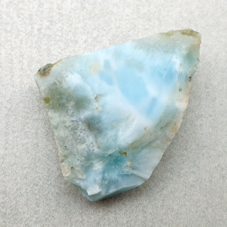 Larimar cięty surowy 24x19 mm nr 207