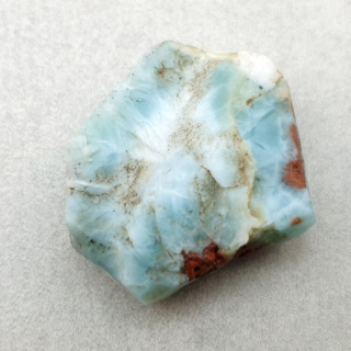 Larimar cięty surowy 24x20 mm nr 191