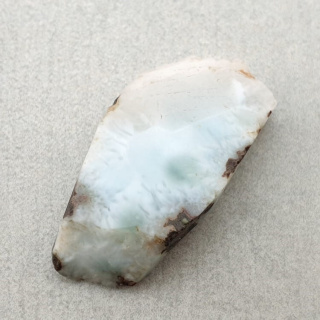 Larimar cięty surowy 26x14 mm nr 185