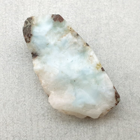 Larimar cięty surowy 26x14 mm nr 185