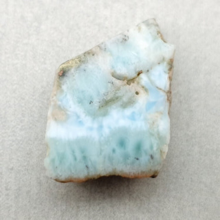 Larimar cięty surowy 28x17 mm nr 182