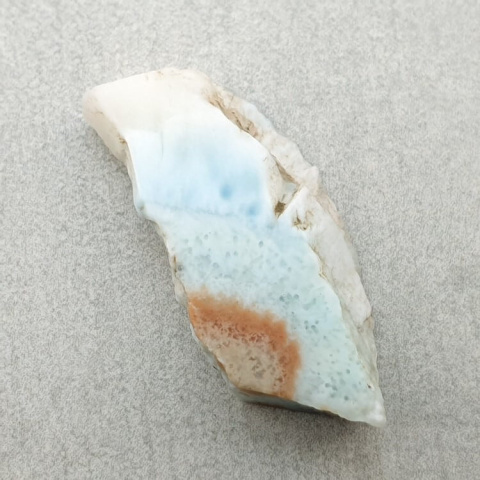 Larimar cięty surowy 29x13 mm nr 177