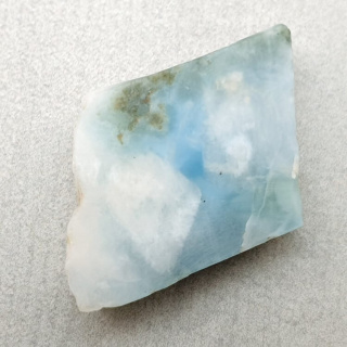 Larimar cięty surowy 31x18 mm nr 189