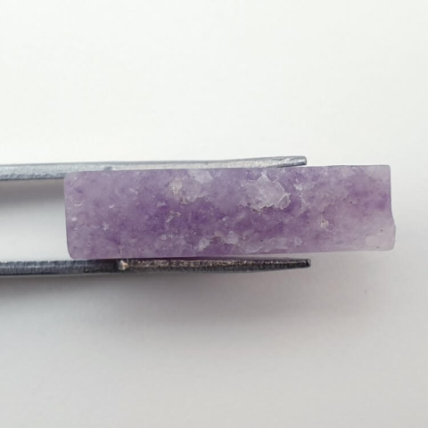 Lepidolit cięty surowy 25x15 mm nr 21 Lepidolit cięty surowy 25x15 mm nr 21