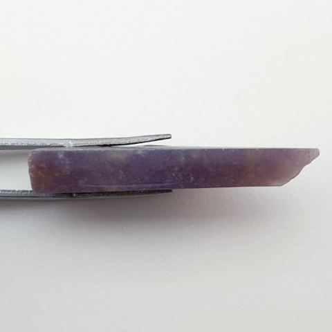 Lepidolit cięty surowy 41x19 mm nr 1 Lepidolit cięty surowy 41x19 mm nr 1