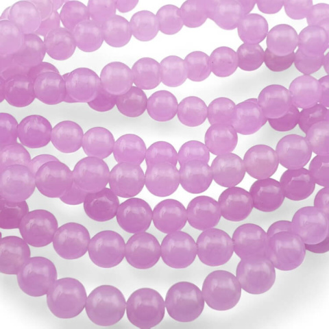 Jadeit liliowy kula 8 mm 10 szt Jadeit liliowy kula 8 mm 10 szt
