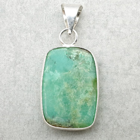 Chryzopraz zawieszka 24x17 mm nr 151 Chryzopraz zawieszka 24x17 mm nr 151