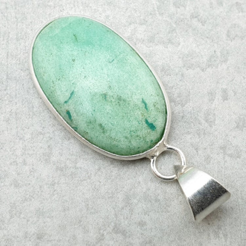 Chryzopraz zawieszka 27x17 mm nr 148 Chryzopraz zawieszka 27x17 mm nr 148
