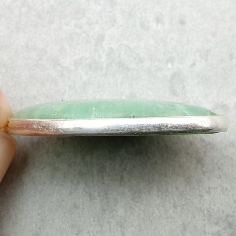 Chryzopraz zawieszka 33x18 mm nr 97 Chryzopraz zawieszka 33x18 mm nr 97