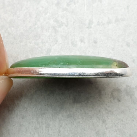 Chryzopraz zawieszka 33x20 mm nr 89 Chryzopraz zawieszka 33x20 mm nr 89