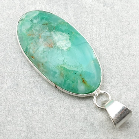 Chryzopraz zawieszka 34x18 mm nr 146 Chryzopraz zawieszka 34x18 mm nr 146
