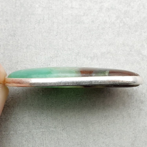 Chryzopraz zawieszka 38x20 mm nr 69 Chryzopraz zawieszka 38x20 mm nr 69